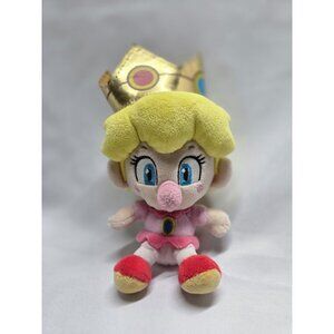 Baby Peach 6" Nintendo Plush Little Buddy Authentic Used